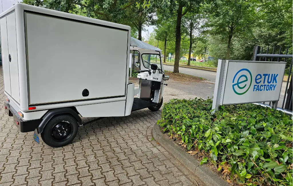 Tuk Tuk L5 Cargo parado